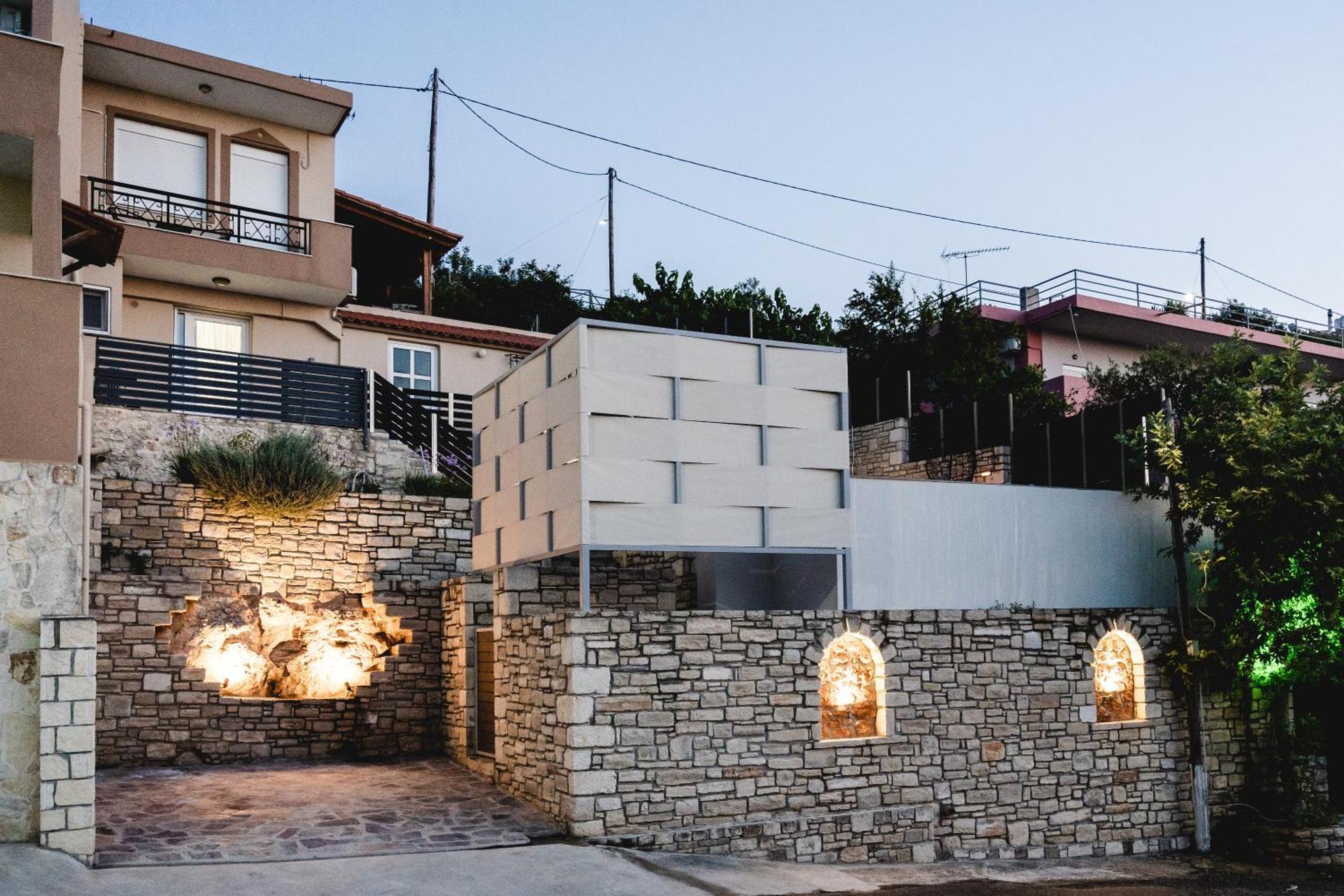 Roumelí Andromache Villas מראה חיצוני תמונה